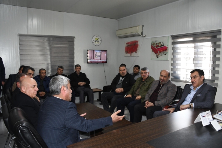 Milletvekili Tüfenkci’den Minibüsçüler Odası’na Ziyaret