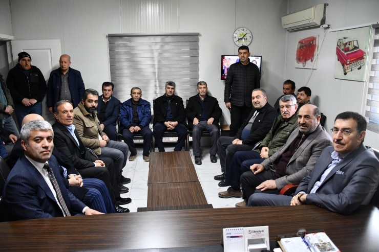 Milletvekili Tüfenkci’den Minibüsçüler Odası’na Ziyaret