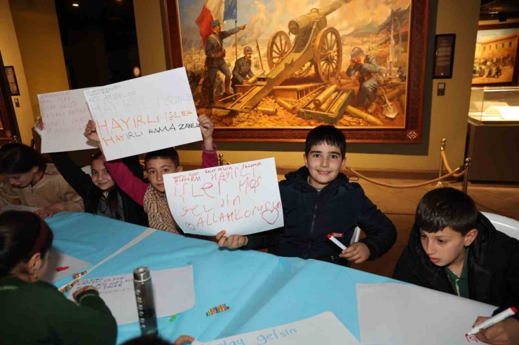 Gazi Şehirde İyilik Çocuklarla Yayılıyor