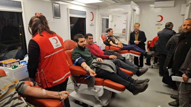 Kızılay’dan Darende’de Kan Bağışı Kampanyası