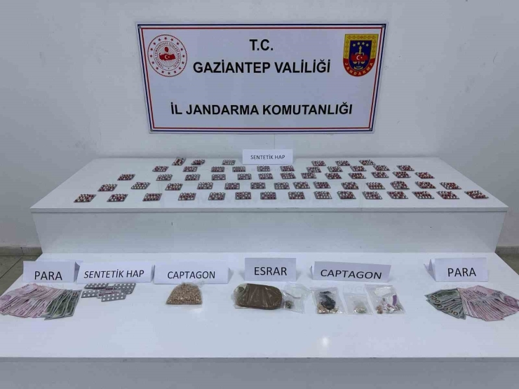 Gaziantep’te Uyuşturucu Ve Kaçakçılık Şüphelisi 31 Şahıs Tutuklandı