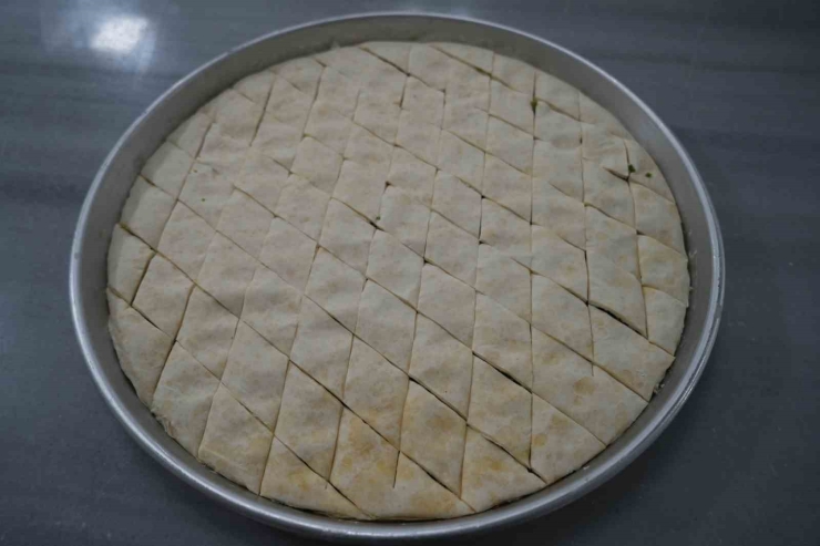 Bayram Öncesi Gaziantep’te Baklava Mesaisi