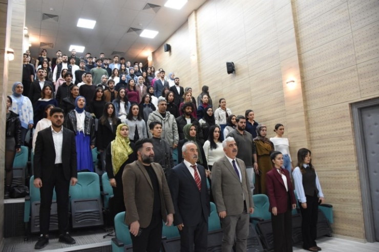 Mtü’de İstiklal Marşı Konferansı Düzenlendi