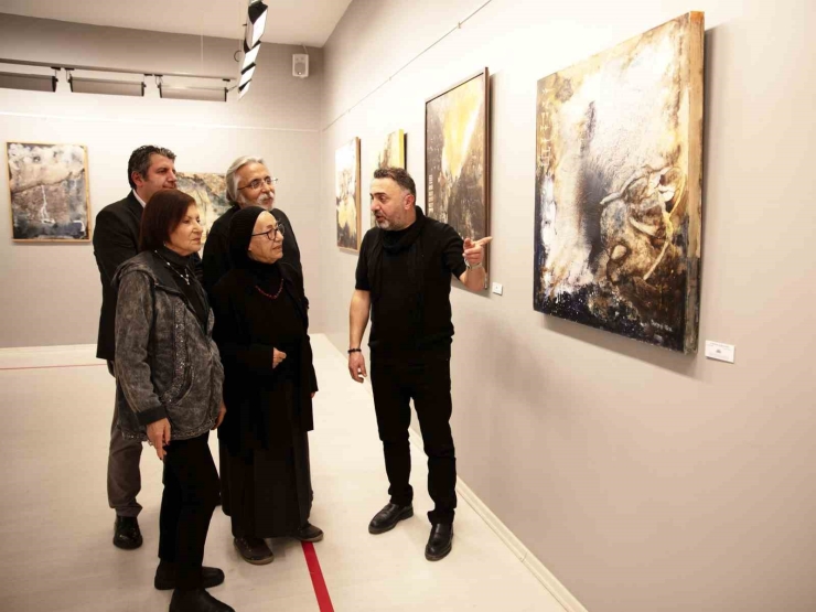 Ressam Ağbal Sanko Sanat Galerisi’nde Sergi Açtı