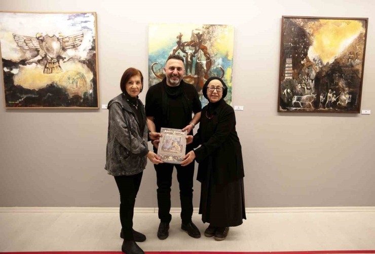Ressam Ağbal Sanko Sanat Galerisi’nde Sergi Açtı