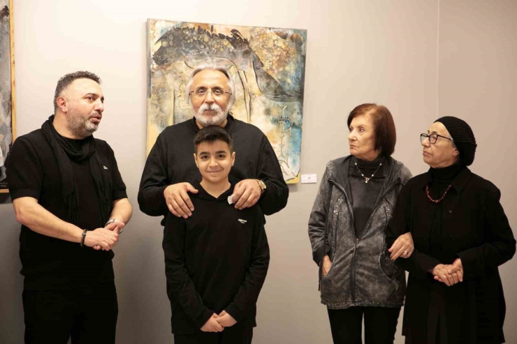 Ressam Ağbal Sanko Sanat Galerisi’nde Sergi Açtı