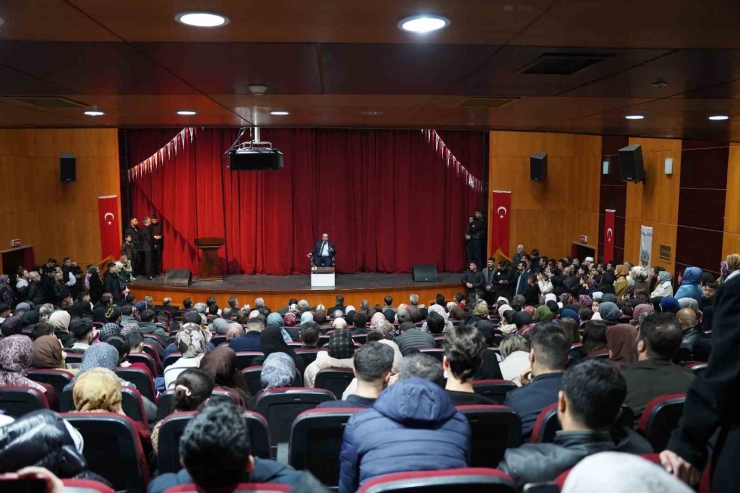 Kahta’da Ömer Demirbağ Vatandaşlarla Buluştu