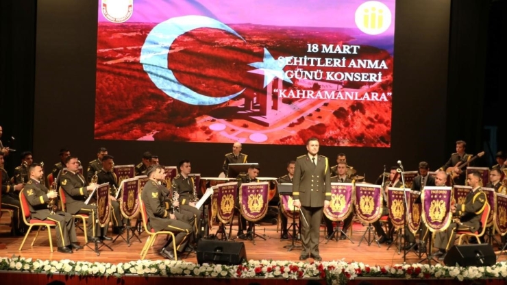 Malatya’da 18 Mart Anısına Konser Düzenlendi