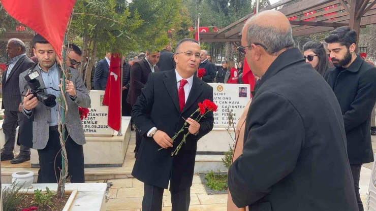 Gaziantep’te 18 Mart Çanakkale Zaferi’nin 111’inci Yılında Şehitler Anıldı