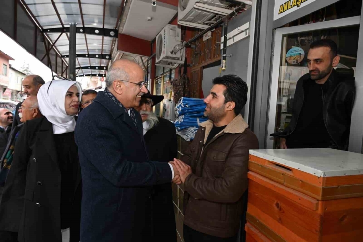 Başkan Er Arapgir’e Müjde: "çarşı Meydanının Altyapısını Tamamladık"