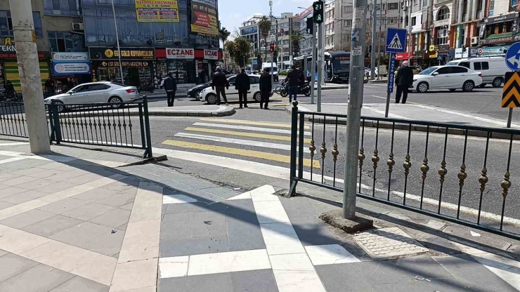 Şanlıurfa’da Özel Halk Otobüsünün Çarptığı Kişi Yaralandı