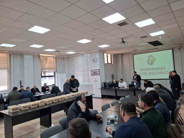 Tigem’in 15 Bin Ton Mısır Satışı Gtb’de Gerçekleşti