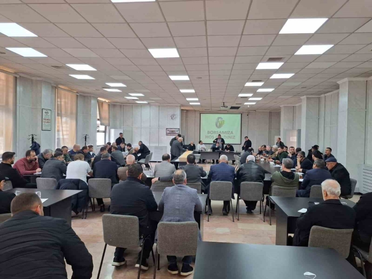 Tigem’in 15 Bin Ton Mısır Satışı Gtb’de Gerçekleşti