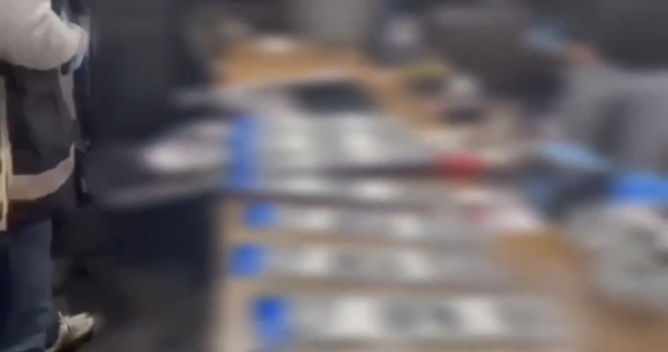 Gaziantep’te 36 Adet Sahte Plaka Ele Geçirildi: 3 Gözaltı