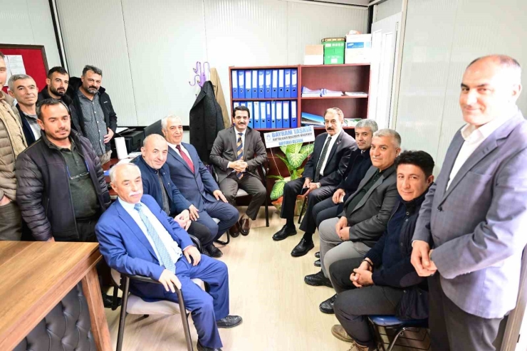 Başkan Taşkın Esnaf Odalarıyla Bir Araya Geldi