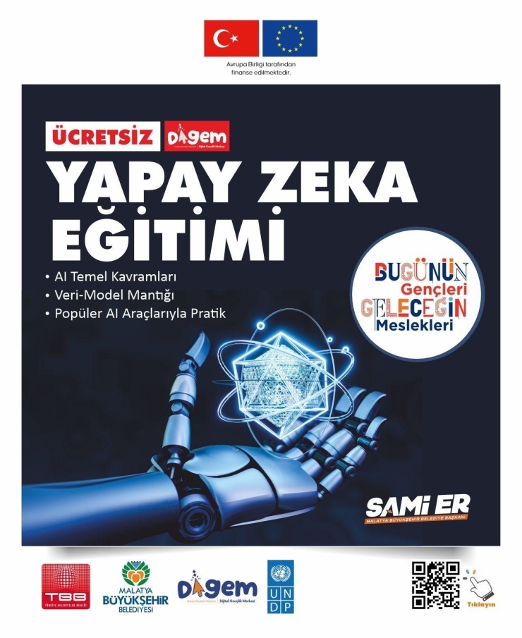 Malatya’da Dijital Gençlik Merkezi’nde Kodlama Eğitimi