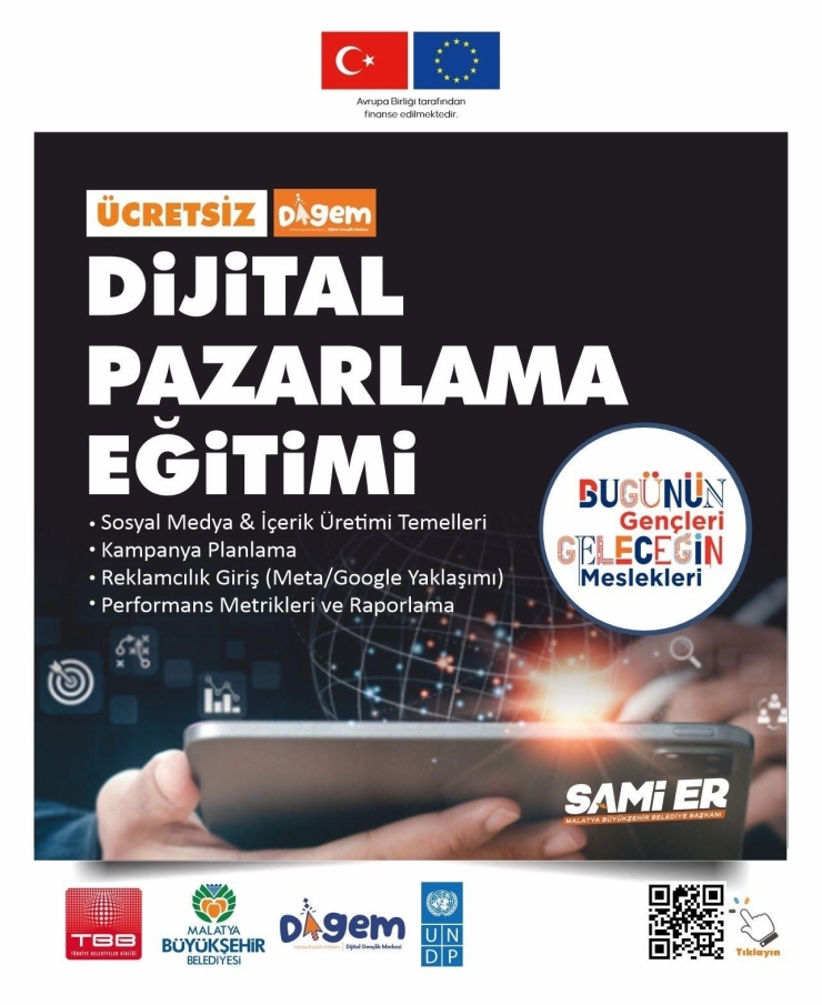 Malatya’da Dijital Gençlik Merkezi’nde Kodlama Eğitimi