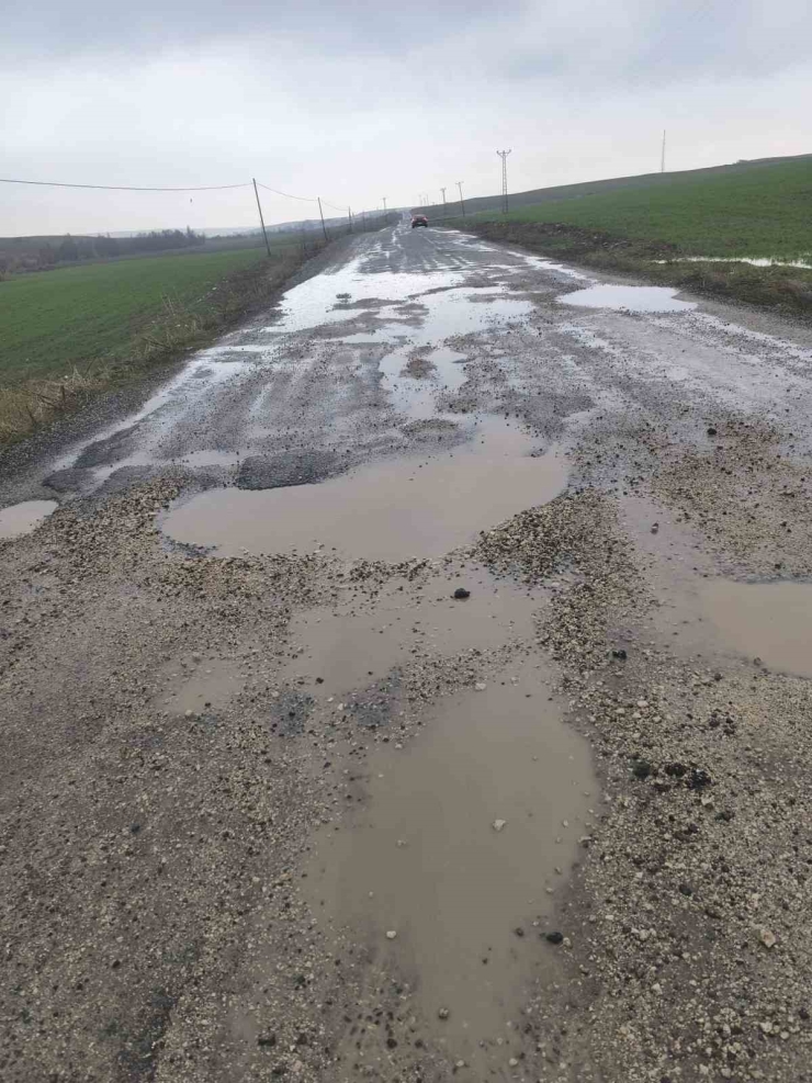 Silvan İlçesinde Vatandaşlardan ’yol’ Çağrısı