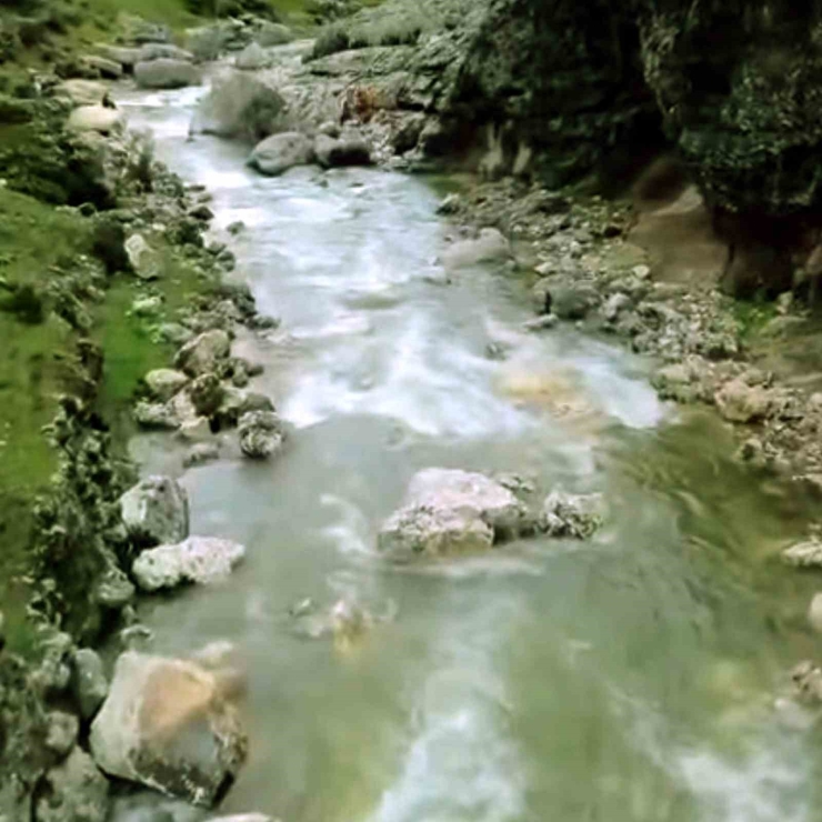 Araban’da Kuruyan Ardıl Çayı Yıllar Sonra Yeniden Akmaya Başladı