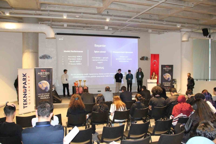 Müzeyyen Erkul Gaziantep Bilim Merkezi, Tua Astrohackathon Gaziantep 2026’ya Ev Sahipliği Yaptı
