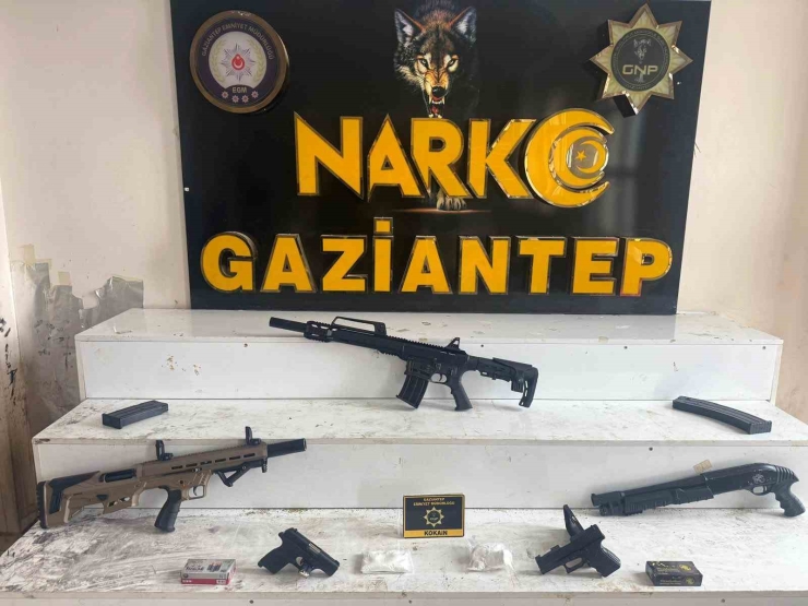 Gaziantep’te Uyuşturucu Operasyonu: 4 Tutuklama