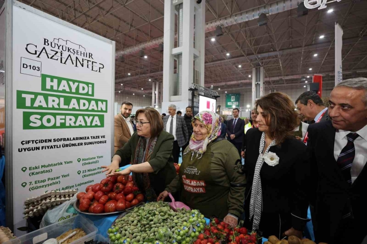 Gaziantep Büyükşehir, 16’ncı Gaptarım Fuarı’nda Yerini Aldı