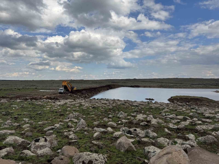 Diyarbakır’daki Sulama Göleti İnşaatı Tamamlandı