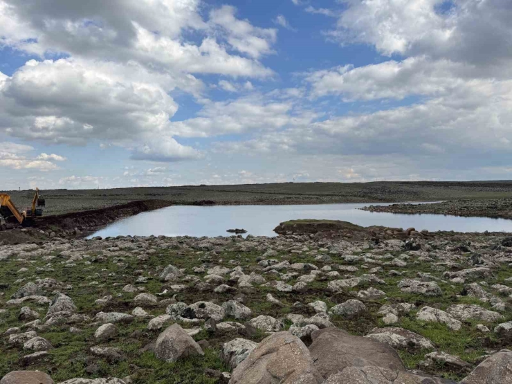 Diyarbakır’daki Sulama Göleti İnşaatı Tamamlandı