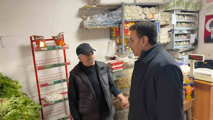 Milletvekili Tüfencki Arguvan’da Temaslarda Bulundu