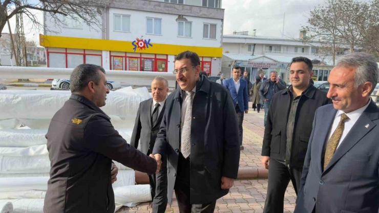 Milletvekili Tüfencki Arguvan’da Temaslarda Bulundu