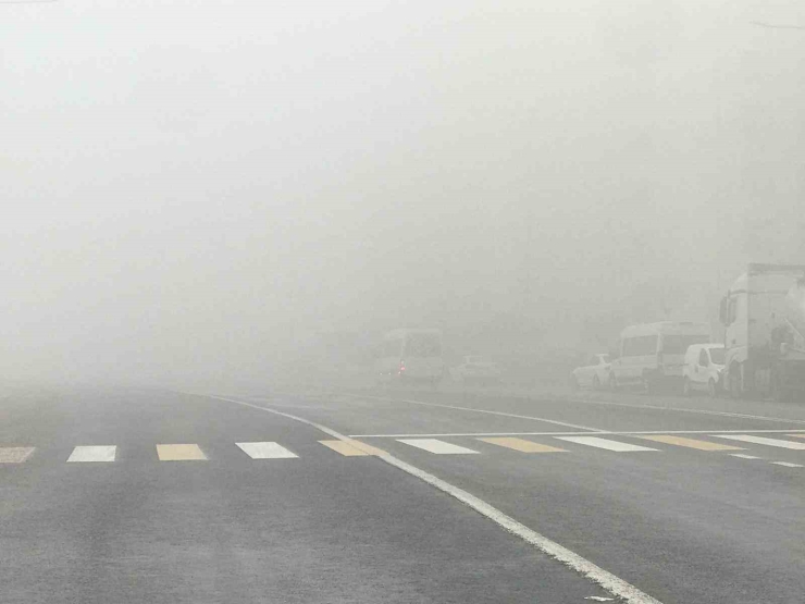 Şanlıurfa’da Sis Nedeniyle Görüş Mesafesi Düştü
