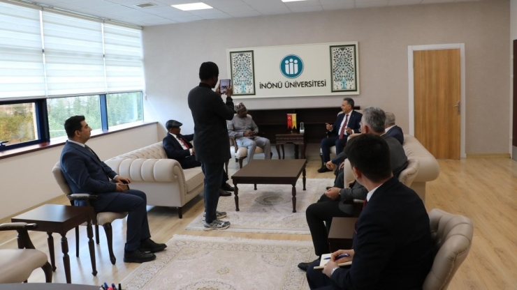 Gana Büyükelçisi’nden İnönü Üniversitesi’ne Ziyaret