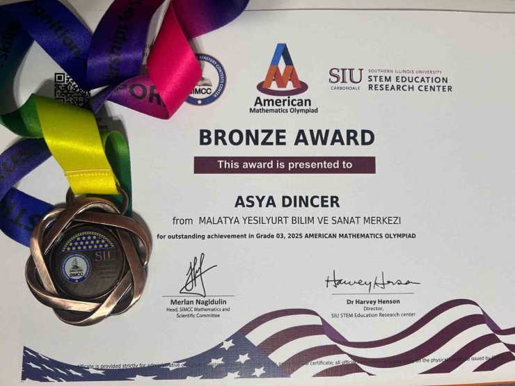 Malatyalı Öğrencilerden Uluslararası Matematik Başarısı