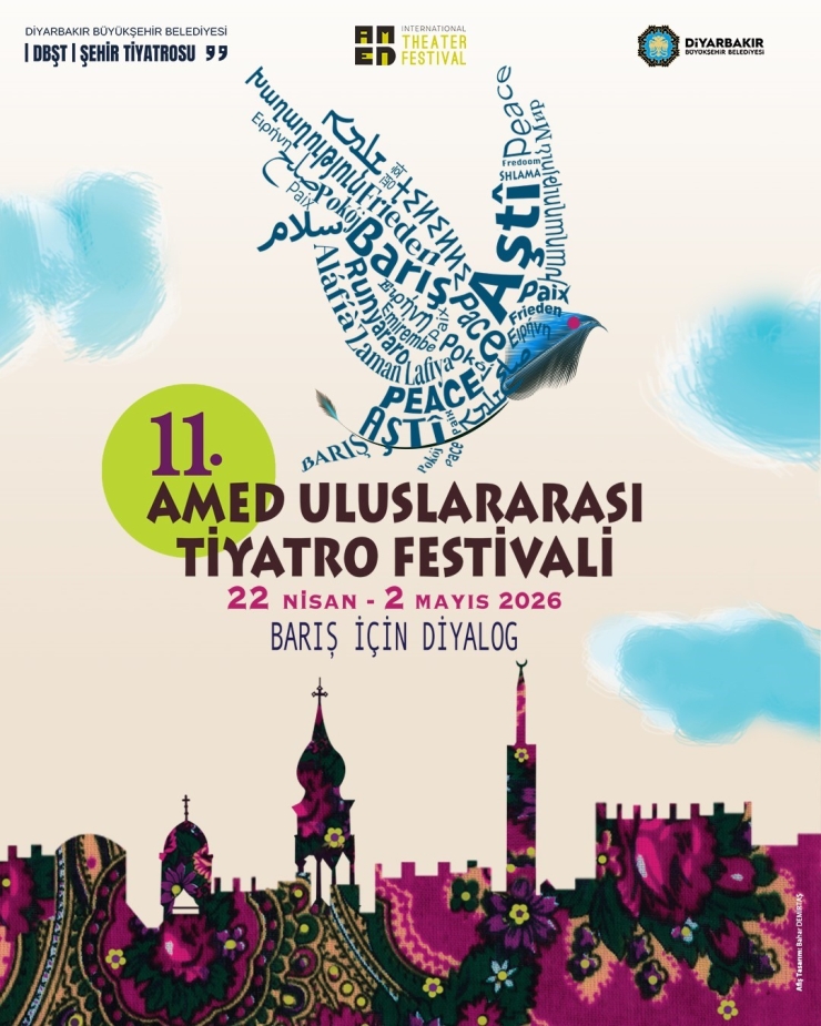 Uluslararası Amed Tiyatro Festivali, 19 Ülkeden Katılımla Düzenlenecek