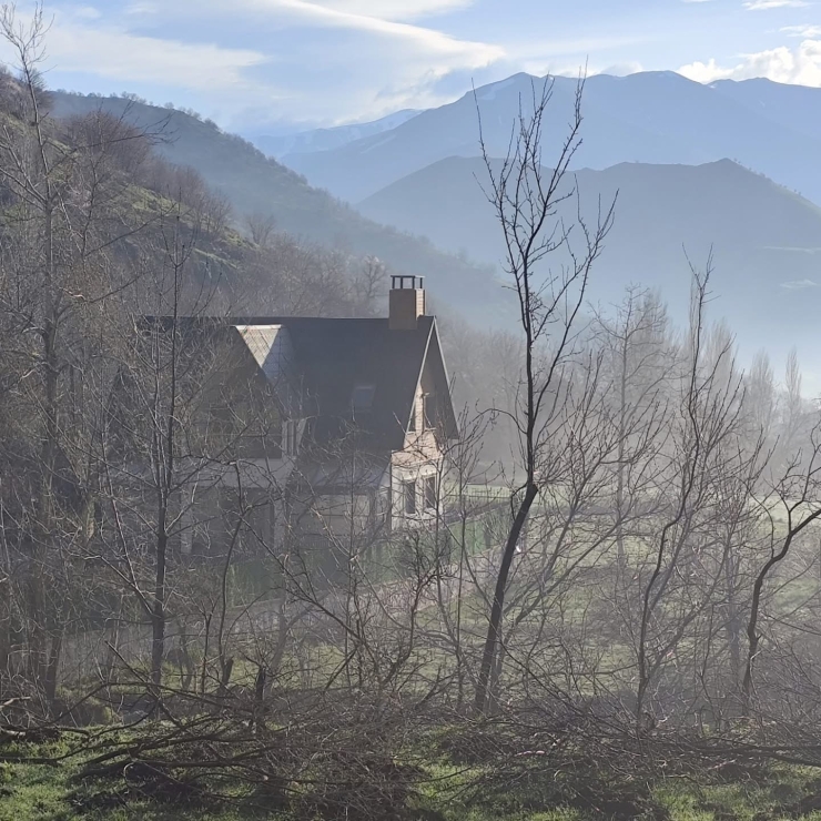 Bir Mahalle Sis Denizinde Kayboldu