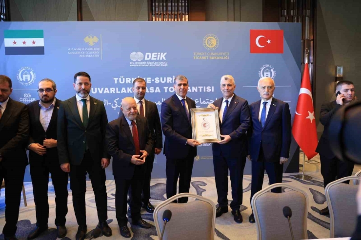 Türkiye-suriye Ekonomik İlişkilerinde Yeni Dönem: Jetco İle Yol Haritası Belirlendi