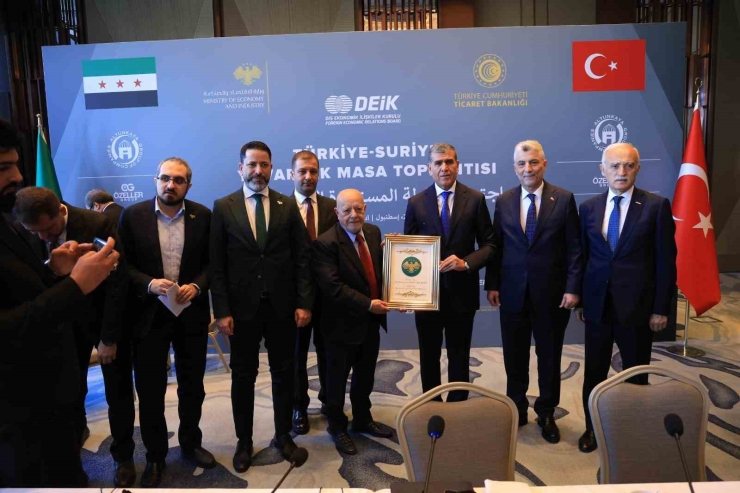 Türkiye-suriye Ekonomik İlişkilerinde Yeni Dönem: Jetco İle Yol Haritası Belirlendi