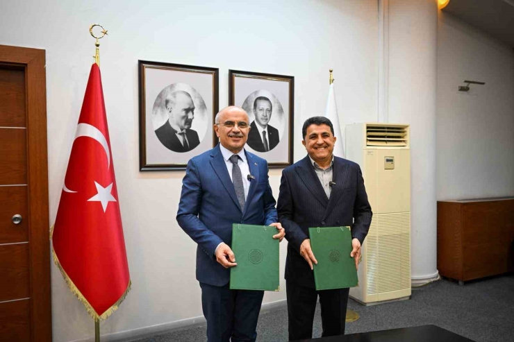 Yazıhan’a Yapılacak Tesis Ve Taziye Evi İçin Protokol İmzalandı