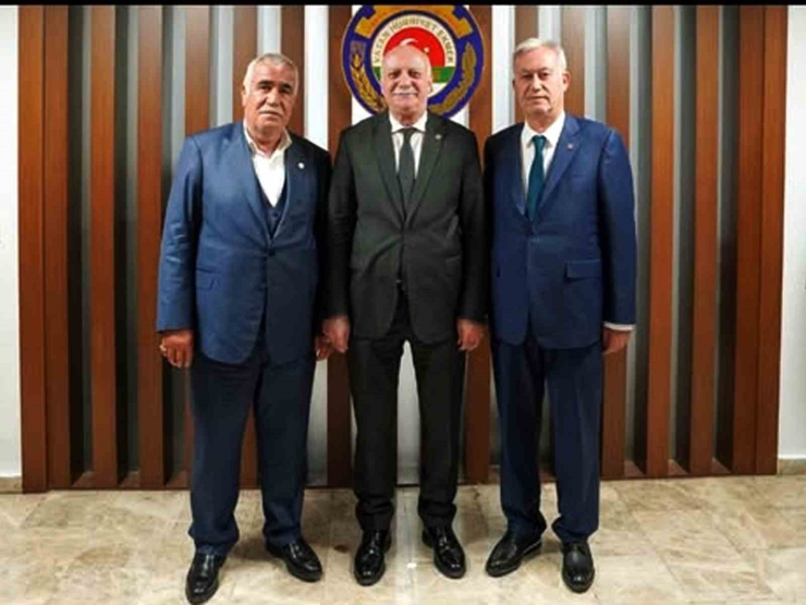 Altun’dan, Türkiye Ziraat Odaları Birliği Genel Başkanı Bayraktar’a Ziyaret