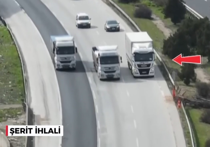 Jandarmadan Dron Destekli Trafik Denetimi: 4 Bin 234 Araca Ceza