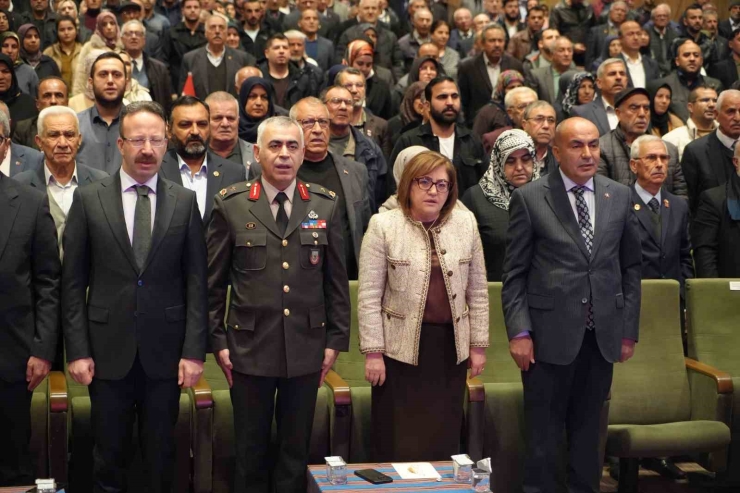 Başkan Şahin, Şehit Aileleri Ve Gazilerle Buluştu