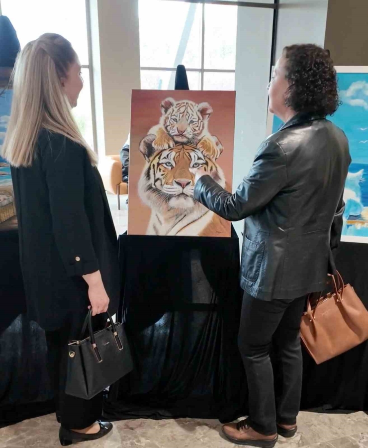 Şehitkamilli Hanımların Eserleri Görücüye Çıktı