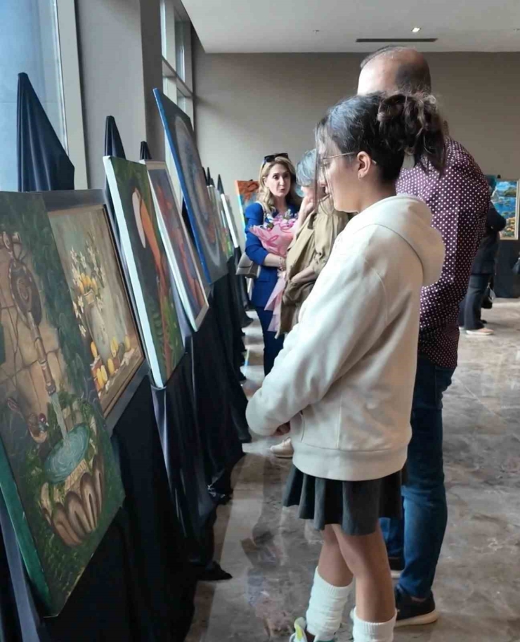 Şehitkamilli Hanımların Eserleri Görücüye Çıktı