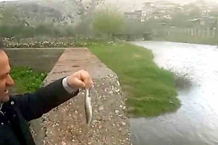 Araban’da Ardıl Çayı Yıllar Sonra Yeniden Aktı