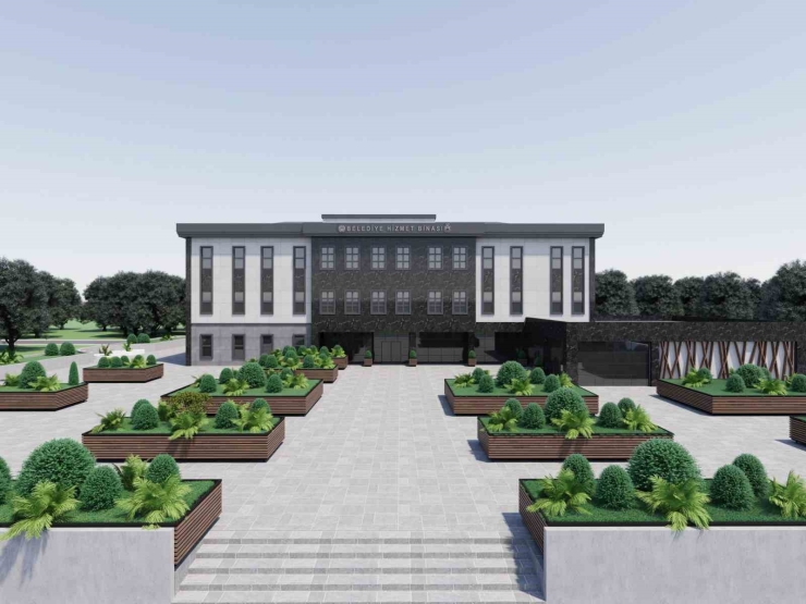 Akçadağ’a Yeni Belediye Hizmet Binası