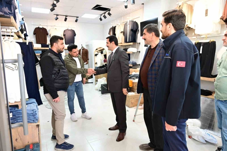 Başkan Taşkın: "akpınar Çarşısı Hafta Başına Kadar Açılıyor"