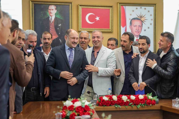 Gülpınar Suruçlu Muhtarların Taleplerini Dinledi