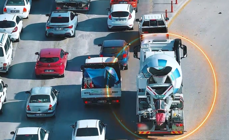 Gaziantep’te Trafikte ‘kaynak’ Yapan 498 Araca Ceza