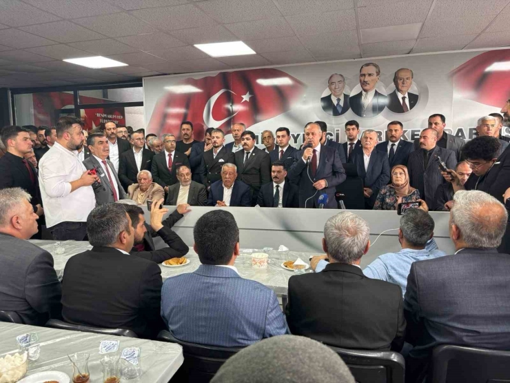 Mhp Gaziantep İl Başkanı Mehmet Sait Kılıç Göreve Başladı