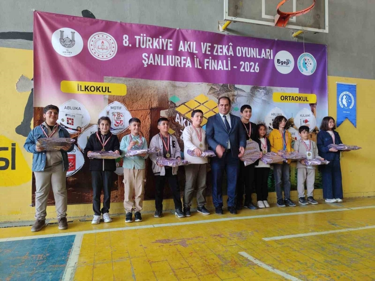 Siverekli Öğrenciler Zeka Oyunları Turnuvasında Dereceye Girdi